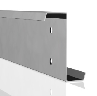 Z-PROFILE WITH BACK FOLD